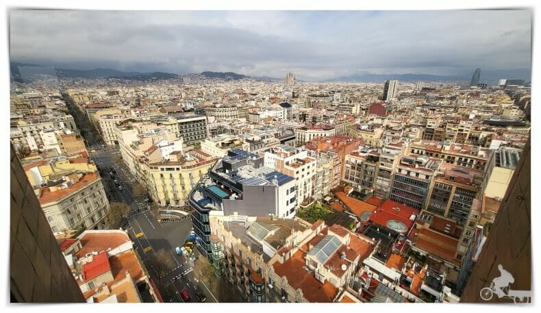 vistas Barcelona desde el Unlimited