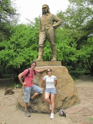 estatua livingston en cataratas victoria estatua livingston en cataratas victoria