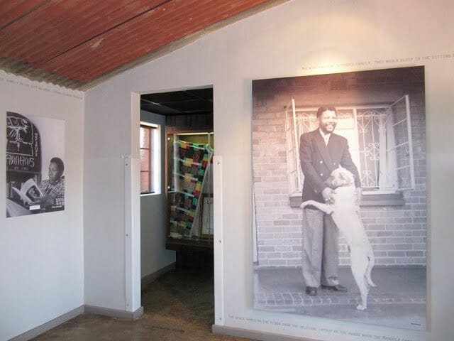 interior casa de Mandela