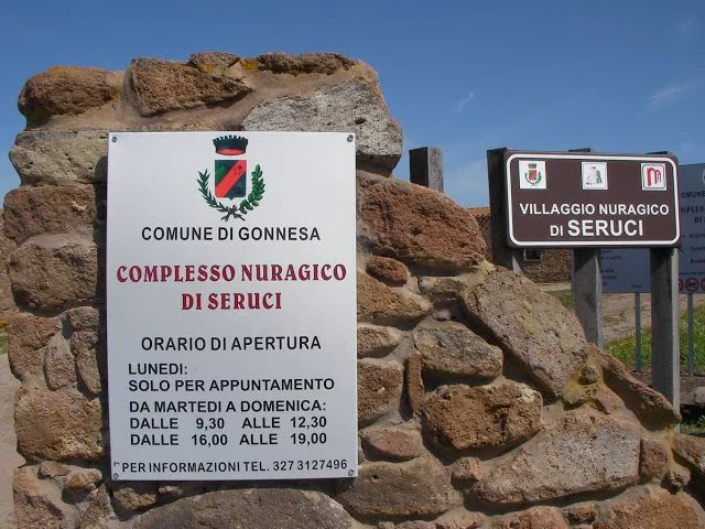 complejo nuragico de Seruci, nuraghes cerdeña