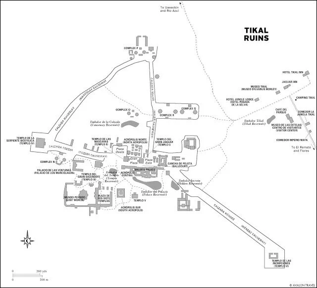 Plano Tikal