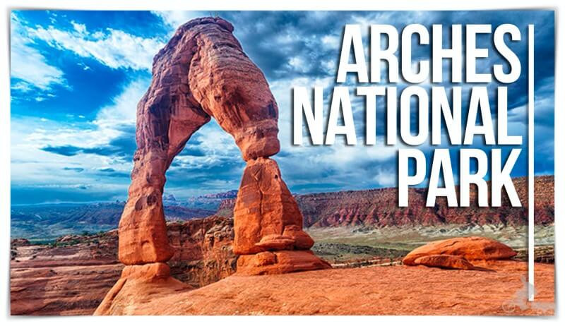 parque de Arches en Costa Oeste de EEUU