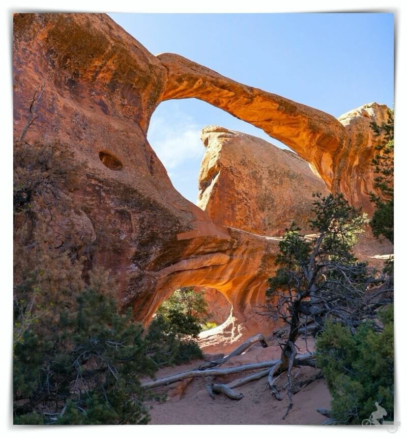arco doble 0 - Arches national park en unas horas