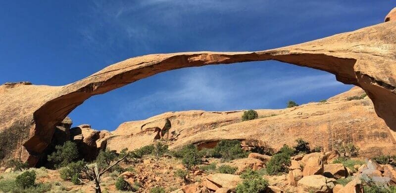 landscape arch - Arches national park en unas horas