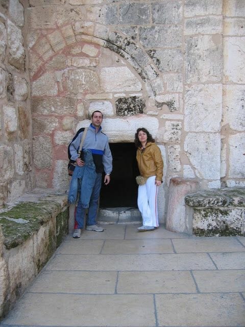 puerta de la Humildad en Belén