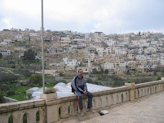 mirador de la ciudad de belén, donde nació Jesús, o eso cuentan
