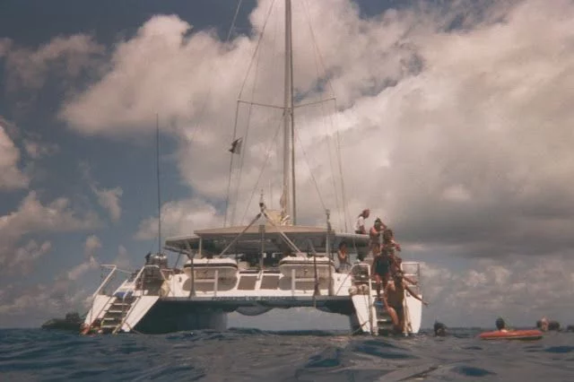 catamaran gran barrera del coral australia