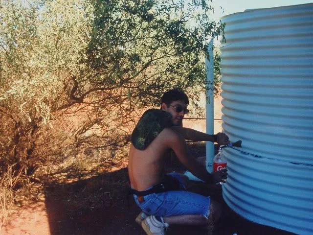 agua en desierto de australia