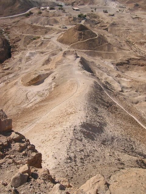 rampa romana de masada