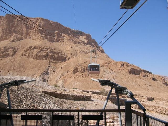 teleferico de masada