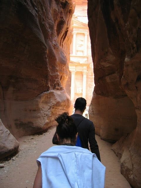 templo entre montañas petra