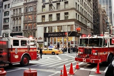 Homenaje Policías y Bomberos 11-S