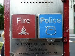 Homenaje Policías y Bomberos 11-S