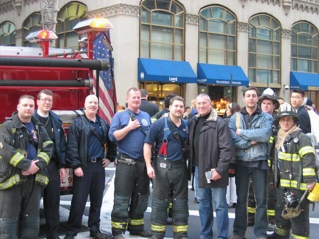 Homenaje Policías y Bomberos 11-S