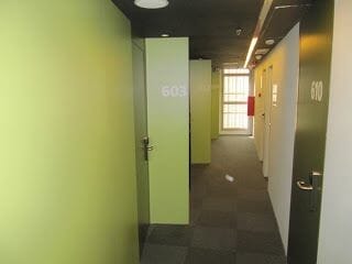 albergue Urbany pasillos