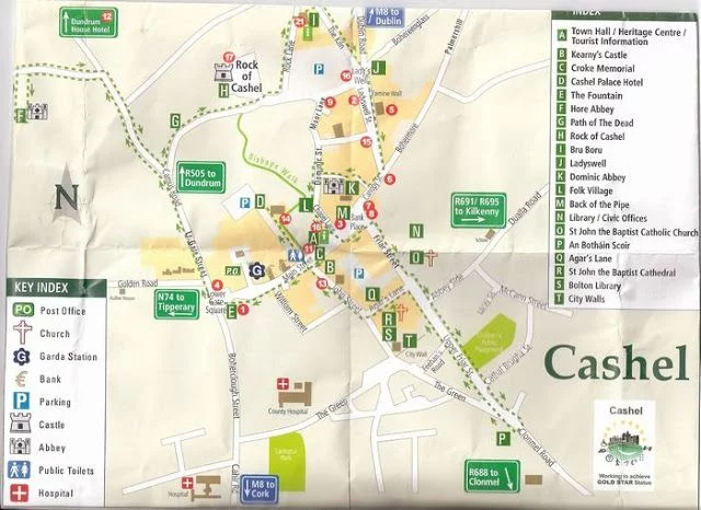 ROCK of CASHEL mapa