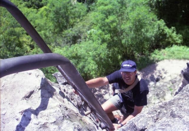 escalera Guatemala en a la Ruta Maya