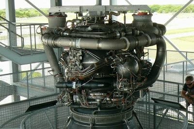 motor shuttle en Kennedy Space Center  