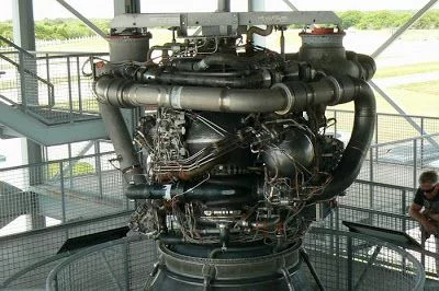 motor shuttle en Kennedy Space Center