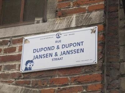 murales del comic de Bruselas