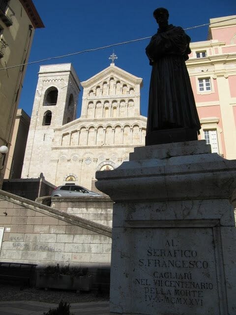 san fracisco asís qué ver en Cagliari