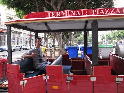 tren turístico cagliaritano qué ver en Cagliari