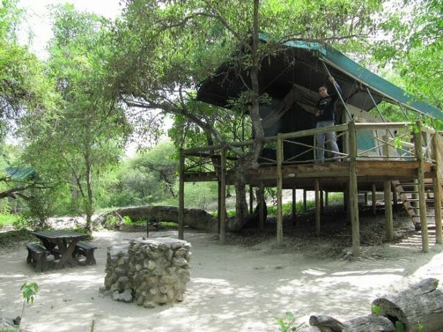audi camp botswana, campings botsuana, campgrounds botswana