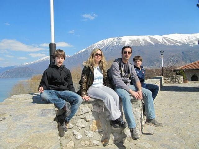 montañas nevadas Macedonia