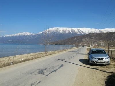 Lago Ohrid en Albania