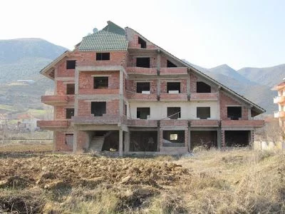 Lago Ohrid, casa en construcción