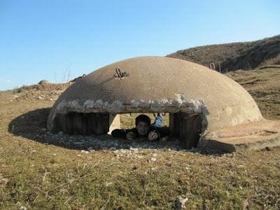 Lago Ohrid, bunker albano