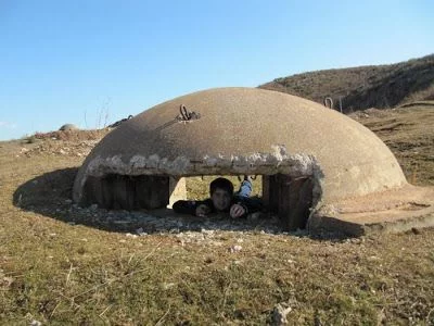 Lago Ohrid, bunker albano