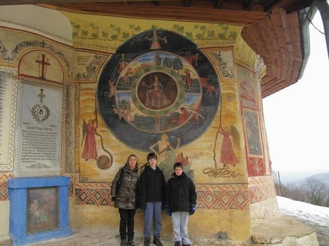 pinturas Monasterio de Preobrazhenski