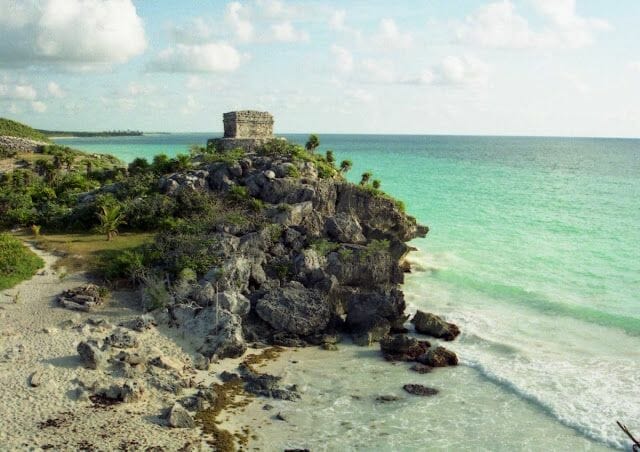 templo dios del viento de Tulum, ruinas de tulum
