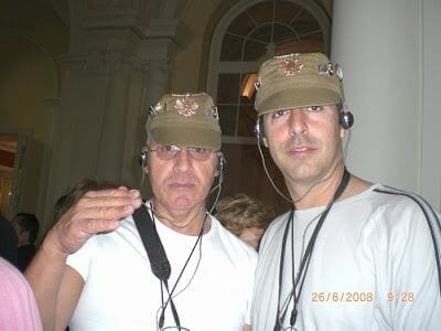 militares en el Hermitage, San Petersburgo, Rusia