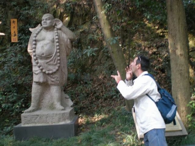 fotos haciendo el turista