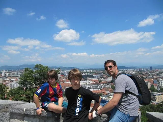 vistas castillo de Liubliana