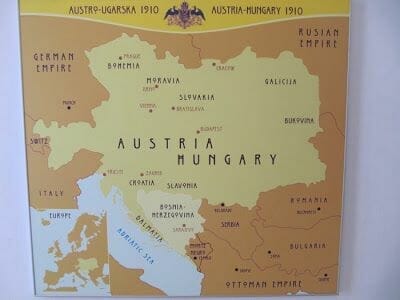 mapa imperio austro húngaro