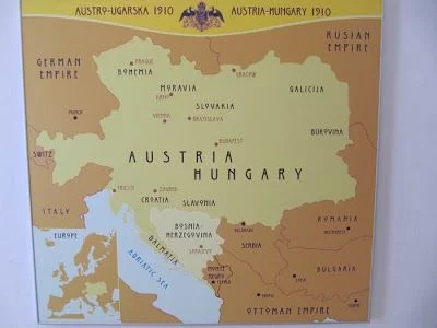 mapa imperio austro húngaro