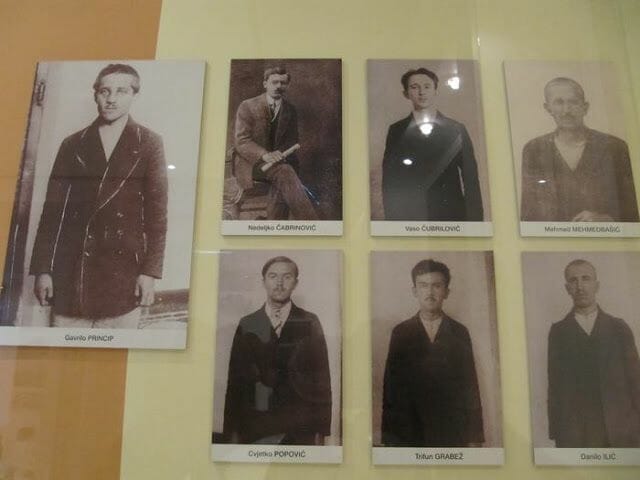 autores atentado de Sarajevo