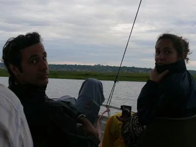 atardecer en el río Chobe