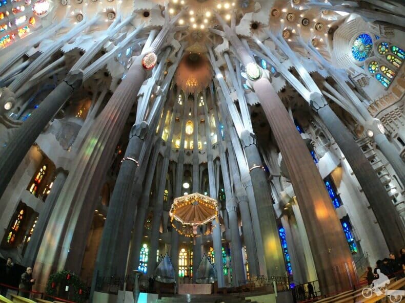 ábside - interior Sagrada Familia