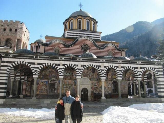 iglesia natividad monasterio de Rila