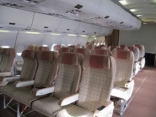 butaca de avión