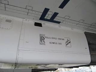 motor rolls royce concorde