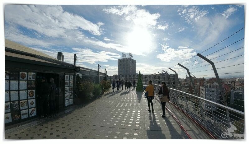 mirador centro comercial Las Arenas