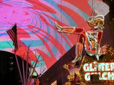Glitter Gulch - Fremont street Experience