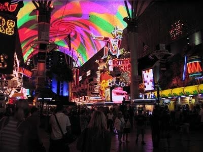 Glitter Gulch - Fremont street Experience