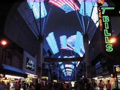 Fremont street Experience