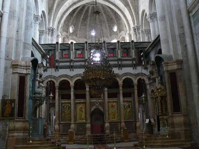la Rotonda, que contiene la capilla Resurrección